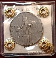 Buono Da 2 Lire 1927 R2 Periziato- Vittorio Emanuele III- Regno D'italia