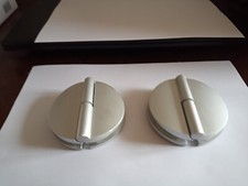 VISMARAVETRO SINTESI COPPIA CERNIERE  RICAMBIO BOX DOCCIA SATINATE DESTRE