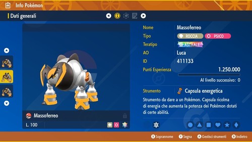 Massoferreo 6iv battle ready - massoferreo,