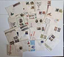 33 buste con annulli filatelici della Polonia del 1970-Buste primo giorno