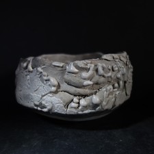 grande chawan a fuoco di legno