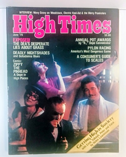 Vintage high times magazine - vintage,
