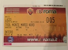 BIGLIETTO TICKET STADIO TICKET