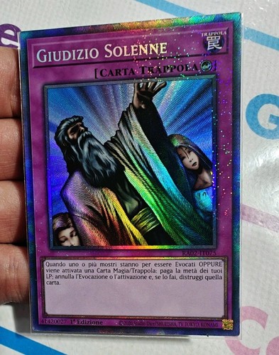 Giudizio solenne solemn - solenne, (solemn