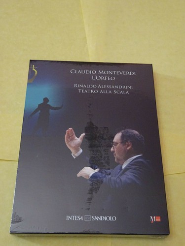 Dvd monteverdi orfeo - dvd, l'orfeo