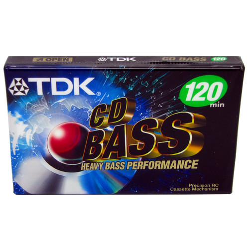 Tdk bass 120 minuti nastro - bass,