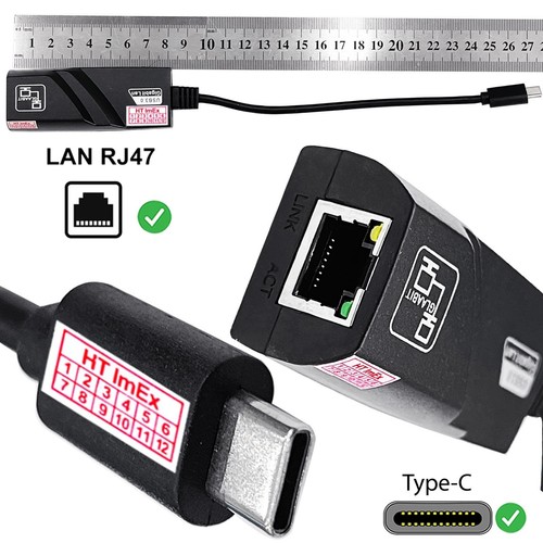 Adattatore lan usb 1 - usb, rj45