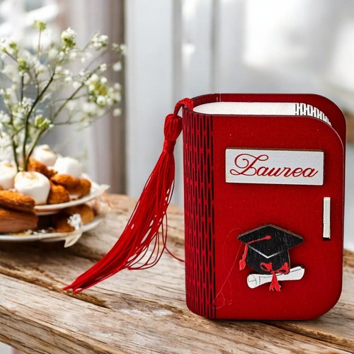 Scatolina portaconfetti laurea - scatolina,