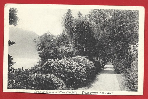 Cartolina italia villa - nv,