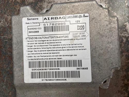 Fiat 500 centralina airbag - 500,