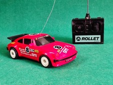 NIKKO ROLLET PORSCHE 911  VINTAGE ORIGINALE MACCHININA RADIOCOMANDATA RC ANNI 80