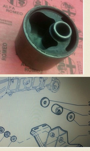 Supporto cambio alfa romeo - alfa,