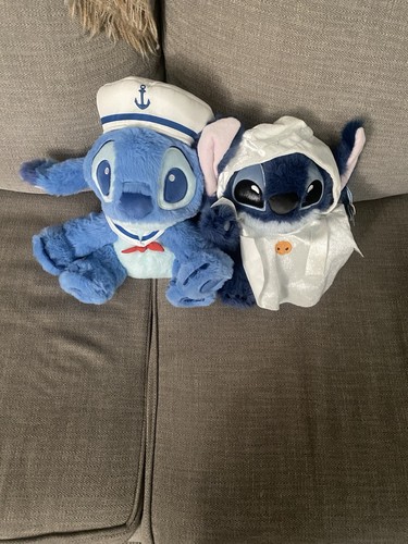 Disney stitch plush set - plush,