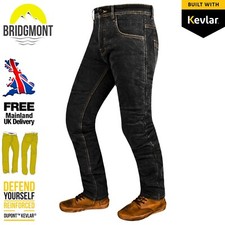 Pantalone Uomo Moto Moto Denim Jeans Biker Realizzato con Kevlar CE Armatura