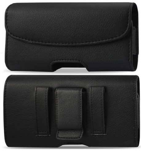 Leather belt clip holster case - leather,