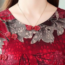 Abito Cheongsam donna retrò