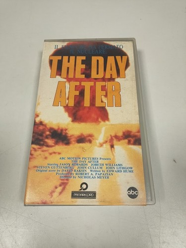 Vhs the day after film - day,