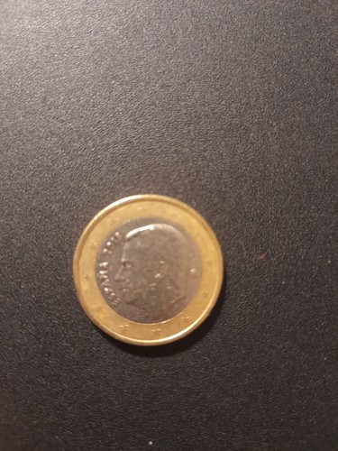 Moneta euro spagna - moneta, euro,