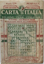 cartina carta touring club