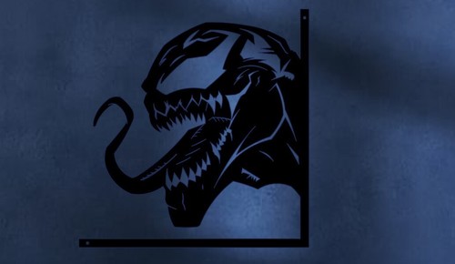 Venom marvel spider man quadro - venom,