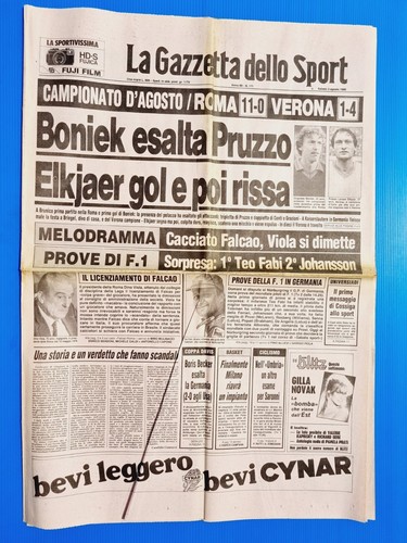 Gazzetta dello sport agosto - sport,