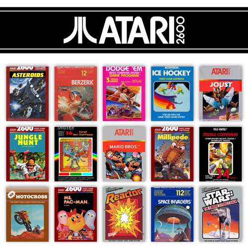 Atari 2600 giochi scelta - atari, a