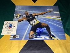 Usain Bolt foto firmata 8x10