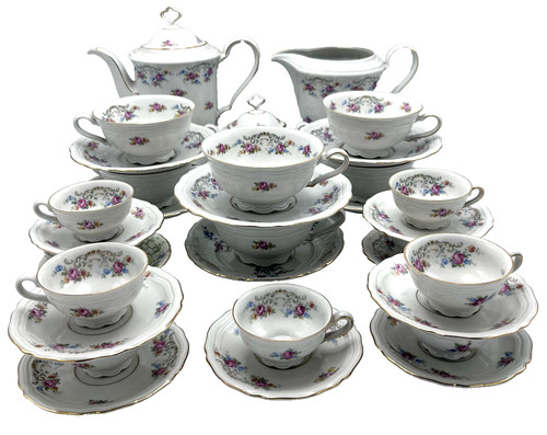 Set tè vintage marie luise - set,