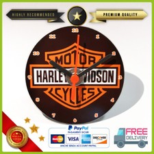 OROLOGIO DA TAVOLO HARLEY DAVIDSON a lancette CD DVD mensola GADGET regalo