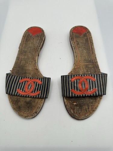 Sandali bassi vintage - chanel, a