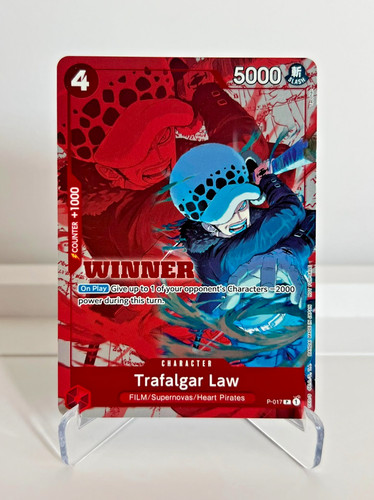 Trafalgar law 017 winner - law, p-017