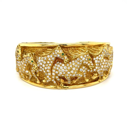 18k oro giallo pesante cavallo - oro,