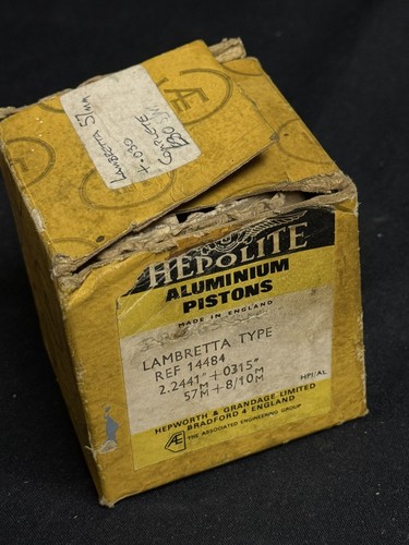 Kit pistone hepolite lambretta - pistone,