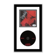 blackbear CD autografato firmato incorniciato anonimo ACOA