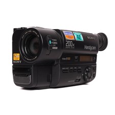 Sony Handycam CCD-TR412E Video8 Videocamera PAL - Nera - COMPLETAMENTE FUNZIONANTE