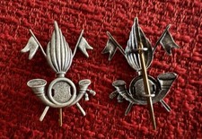 Stemma - Fregio da basco Cavalleria Lancieri Esercito Italiano epoca anni '70