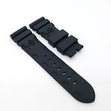 Cinturino 24mm silicone nero