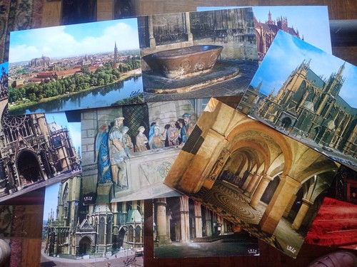 Cpm cathedrale metz lot - de,