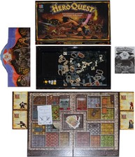 MB Giochi - HeroQuest. Gioco da tavolo vintage completo 