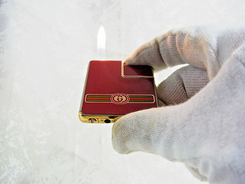 Accendino gas gucci vintage - a,