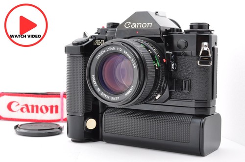 Canon black 35mm slr - canon, a-1