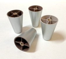 Piede piedino conico plastica - piede,