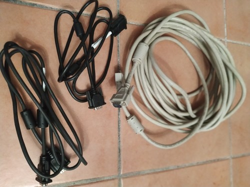 Lotto cavi vga - 3,