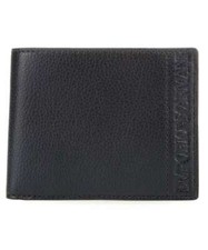 EMPORIO ARMANI Portafoglio Pelle Sintetica Navy - Bulk - Uomo