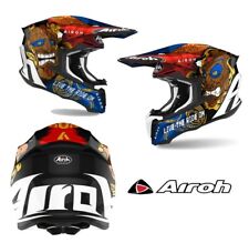 CASCO DA CROSS ENDURO OFF ROAD AIROH TWIST 2.0 TIKI GLOSS MIS L 59-60