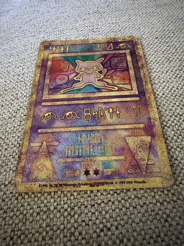 Ancient mew antico 1999 holo - ancient,