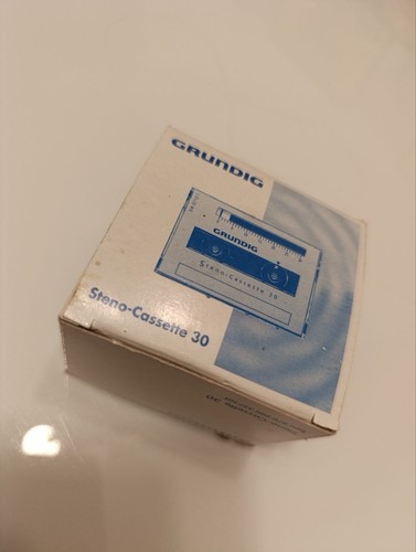 Grundig cassetta steno tipo - cassetta,