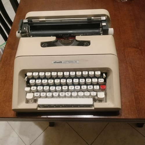Macchina scrivere olivetti - macchina,