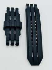 CINTURINO PERSONALIZZATO PER OROLOGIO OAKLEY MINUTE MACHINE TIME TANK GOMMA NERA CINTURINO DA POLSO