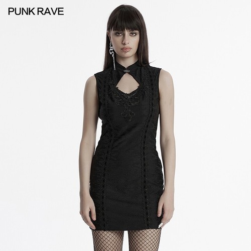 Abito donna punk - , nero
